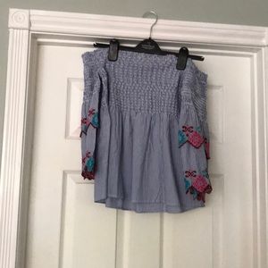 Ann Taylor loft off the shoulder top